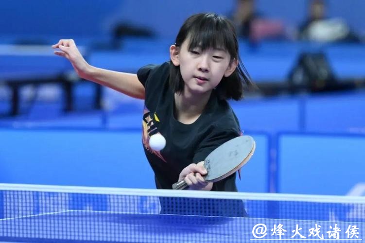 湖南乒乓球女将冯怡璇入选国家青年队