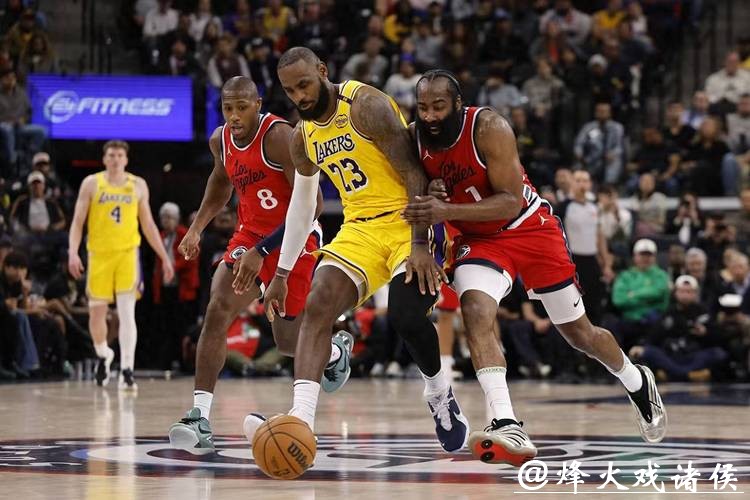 哈登里程碑詹姆斯25+11 快船轻取湖人4连胜 哈登里程碑詹姆斯25+11 快船轻取湖人4连胜